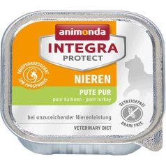 Animonda integra protect nieren kaķa garšai: tītara gaļa - 100g paplāte