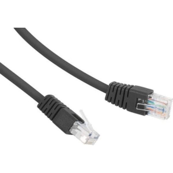 Gembird Patch cord cat.6 utp 0,5m melns