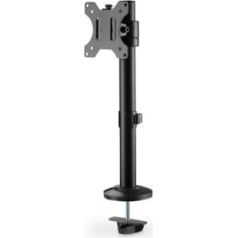 Digitus Single column desk holder 1xlcd max. 32 inches max. 8 kg swivel rotary black