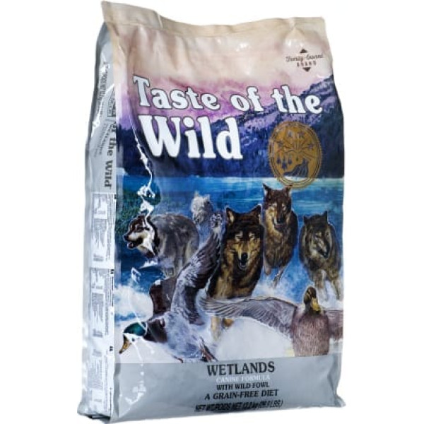 Taste Of The Wild Savvaļas mitrāju garša 12,2 kg