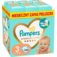Pampers diapers premium monthly box s3 200