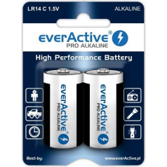 Everactive Baterijas LR14/C blisteros pa 2