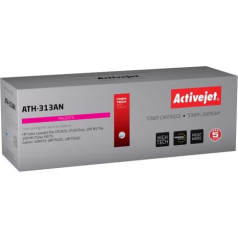 Activejet Ath-313an toneris (Canon nomaiņa, HP 126a crg-729m, ce313a; premium; 1000 lapas; sarkans)