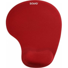 Red savio mp-01r gel mouse pad