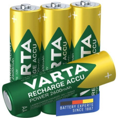 AA varta ready2use 5716101404 battery pack (2600mah; ni-mh)