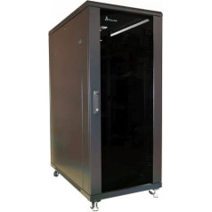 Extralink 27u 600x800mm black, standing cabinet