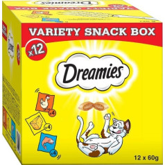 Dreamies garšu gardums kaķu maisījumam 12x60g