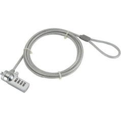 Laptop security cable for 4 digit code gembird lk-cl-01