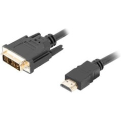 Lanberg HDMI (m) -dvi-d (m) ca-hddv-10cc-0018-bk kabelis 1,8 m melns