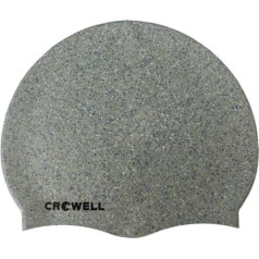 Силиконовая шапочка для плавания Crowell Recycling Pearl silver col.2 / N/A