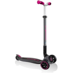 Scooter 3 riteņi Globber Master Prime / melns - Neon Pink 664-110 / N / A