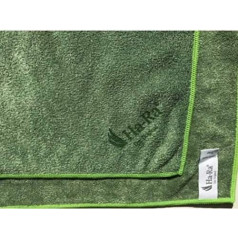 Ha-Ra Star Cloth Outdoor I Mikrošķiedras lupatiņa virsmu tīrīšanai I Tīrīšanas lupatiņa ar apakšmalu 40 x 40 cm I Augstas veiktspējas mikrošķiedras I Augsta tīrīšanas jauda un žāvēšana, bez svītrām