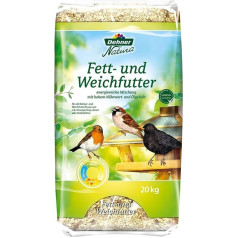 Dehner Natura Wild Bird Feed, Fat and Soft Feed, 20 kg