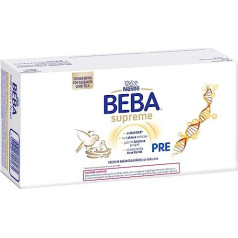 Nestlé BEBA SUPREME PRE Anfangsmilch: Trinkfertige Portionsflaschen, ar Omega 3, 32er Pack (32 x 70 ml)
