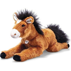 Steiff Molly Floppy Horse - 45 cm - Mīļa rotaļlieta - Sarkanbrūns gulošs glazēts ingvers 067426