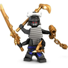 LEGO® Ninjago — Lorda Garmadona minifigūra — ar 4 ieročiem