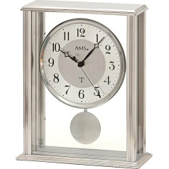 A Modern table clock with radio, battery Operated-Modern Style-Ams--Funk Clock 25 CM - 5190