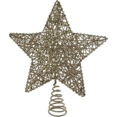 Festive Productions 300 Supply Wire Star, Gold