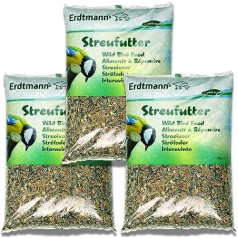 Erdtmanns - Scatter food for wild birds 3 x 5 kg, (15 kg)