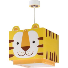 Dalber bērnu kulonu gaisma Little Tiger Animals Yellow