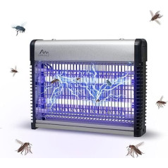 GARDIGO® Insect Killer 70 m² I UV aizsardzība pret odiem iekštelpām I Kukaiņu slazds Elektriskais pret odiem Mušām I Mušu slazds stāvēšanai vai pakāršanai.