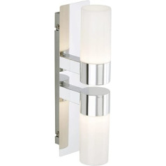 Briloner Leuchten LED vannas istabas gaisma 2 x 5 W, 330 lm, 2202-028 IP44 Chrome