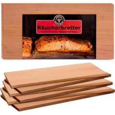 Grill Republic Western Red Cedar smēķēšanas dēļu komplekts 30 x 15 cm