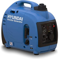 Hyundai HY1000SI 1000W portatīvais benzīna ģenerators zils