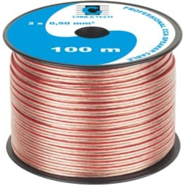 Cabletech CCA 0,50 mm skaļruņa kabelis