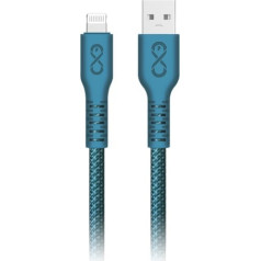 Orno USB-A kabelis — Lightning eXc IMMORTAL, 0,9 m, 30 W, ātra uzlāde, jauktas krāsas