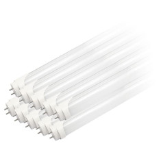 Komplektā: 10x LED dienasgaismas spuldze 120cm 18w 4000k t8 g13 vienpusēja neitrāla