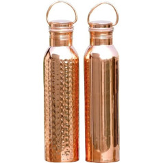 Ancient Impex 1000ml Seamless Water Bottle Set with Handle