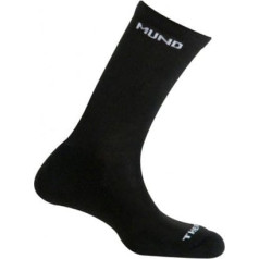 Mund Socks For Cross Country Skiing (L, Black