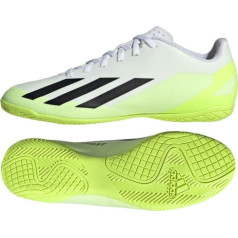 Ботинки adidas X CRAZYFAST.4 IN IE1586 / белый / 47 1/3