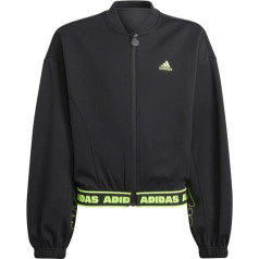 Džemperis adidas D Crop Bomber girl IA1531 / melns / 170 cm