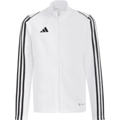 Džemperis adidas TIRO 23 JKT Junior HS3524 / balts / 140 cm