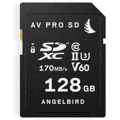 Angelbird SD Card AV PRO UHS-II 128GB V60