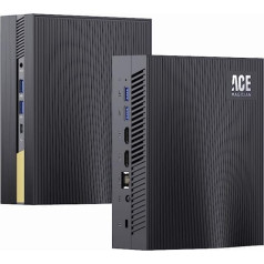 ACEMAGICIAN AD15 mini dators, 12. paaudzes Intel 12450H (8C/12T, līdz 4,4 GHz) 16 GB DDR4 512 GB SSD mini galddators ar Windows 11 Pro 4K UHD Type C BT4.2 WiFi 5