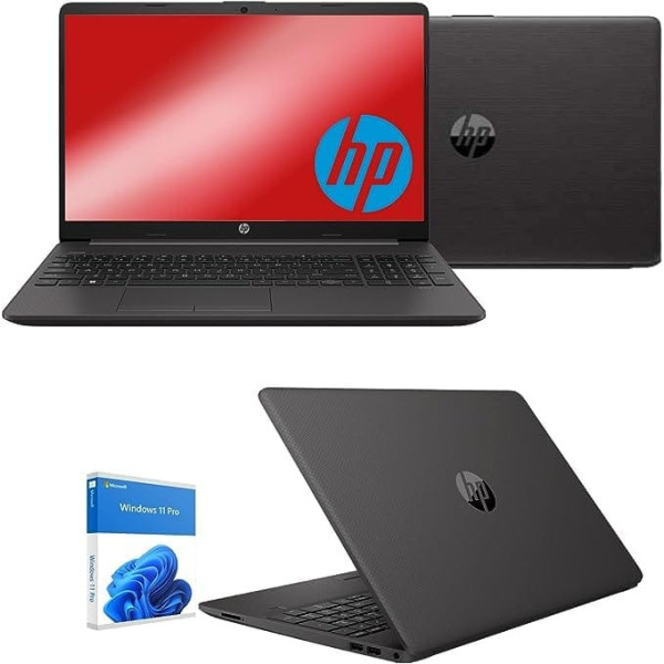 Piezīmjdators HP G7 255 AMD 3050U, 3,2 GHz, displejs 15,6 collu HD, RAM 8GB Ddr4, SSD 256GB M2, HDmi, USB 3.0, WiFi, LAN, Bluetooth, tīmekļa kamera, Windows 10 Pro, Antivīruss, Open Office.