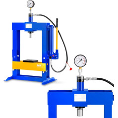 Hidrauliskā darbnīcas prese 10T 617 bar MSW WP-10T