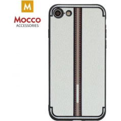 Mocco Trendy Grid And Stripes Silikona Apvalks Priekš Samsung G955 Galaxy S8 Plus Balts (Pattern 3)