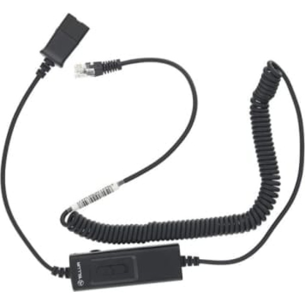 Tellur QD to RJ11 adapter cable + universal switch, 2.95m max Black