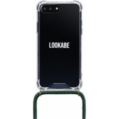 Lookabe Necklace iPhone 7/8+ gold green loo012