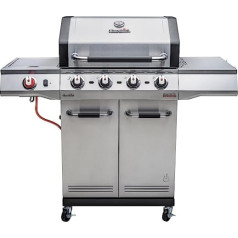 Char-Broil Advantage PRO S 4-4 degļu gāzes bārbekjū ar keramikas cepšanas degli un grila pannu