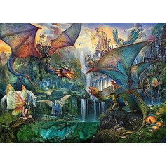 Ravensburger Puzzle 16721 Dragon Forest, 9000 gabalu puzle pieaugušajiem un bērniem no 14 gadu vecuma