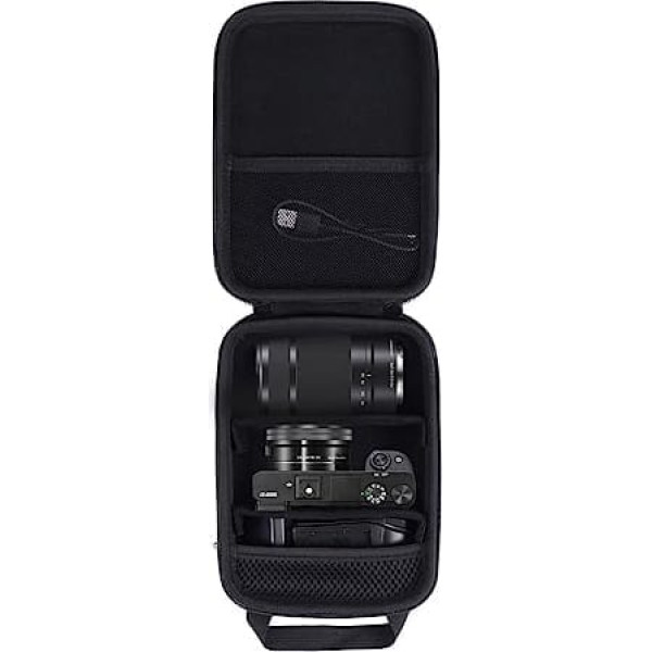 Aenllosi Hard Case for Sony Alpha 6000/Alpha 7 System Camera Black (Case Only), black, Travel bag