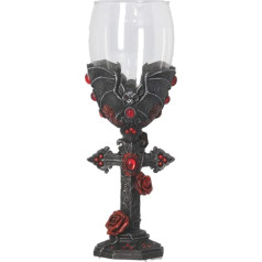 Nemesis Now B4479N9 Karpe Noctem Goblet Resin ar nerūsējošo tēraudu 20 cm