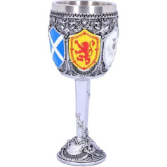 Nemesis Now B4697P9 TBN Scottish Goblet 8 x 8 x 17 cm Sveķi ar nerūsējošo tēraudu 17 cm