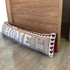 Bresme Decorative Textile Door Draught Excluder, Original Home Collection, Universal Size 85 cm Long