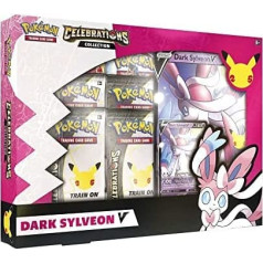 PKM — Celebrations V Box — Lance's Charizard V un Dark Sylveon V — EN Sylveon